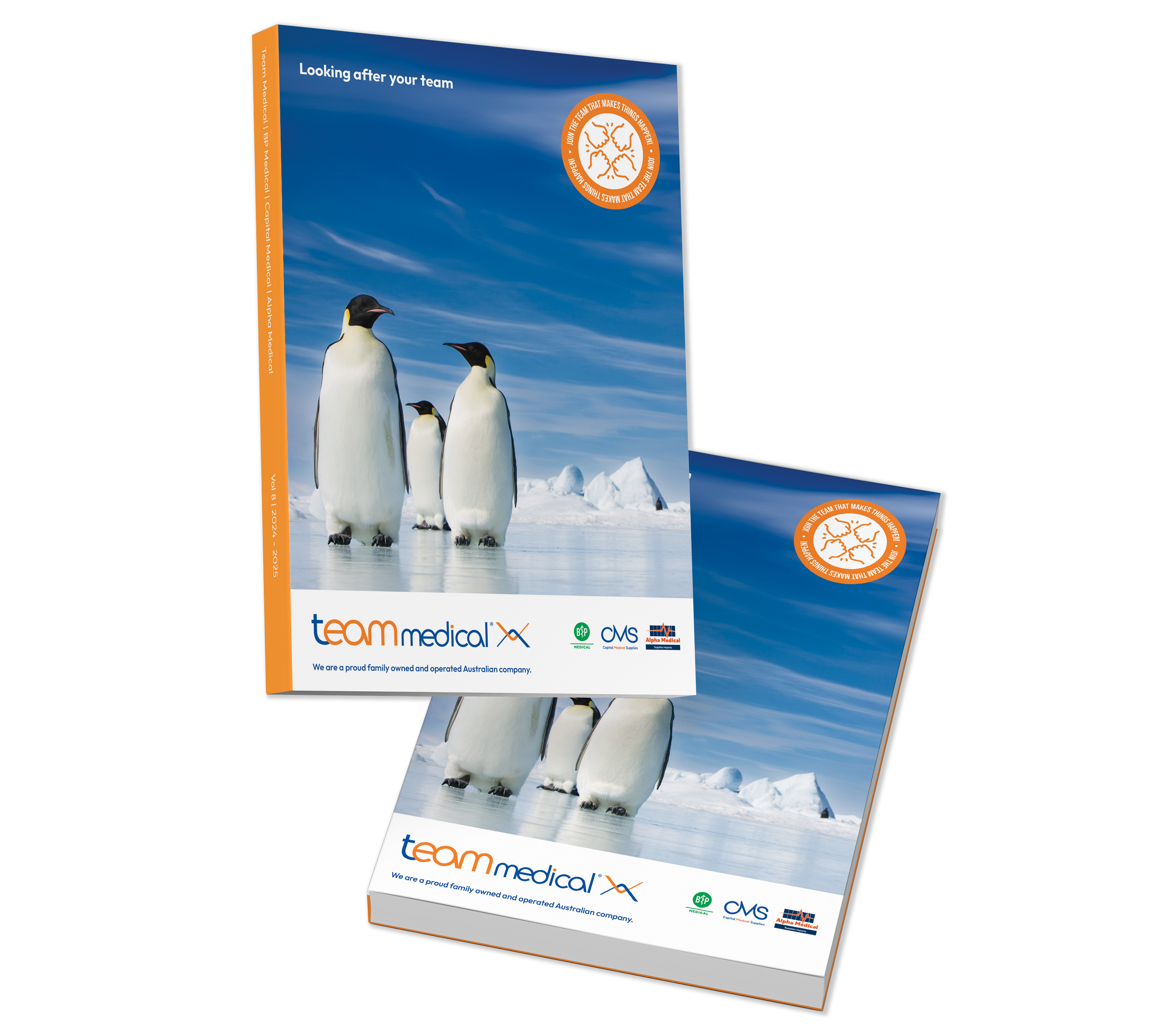 2024 Catalogue Mockup (Floating Transparent BG)